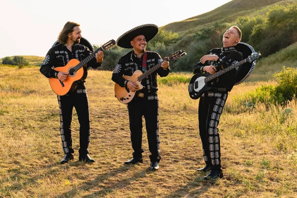 Mariachi Mexicaanse muzikanten — Stockfoto