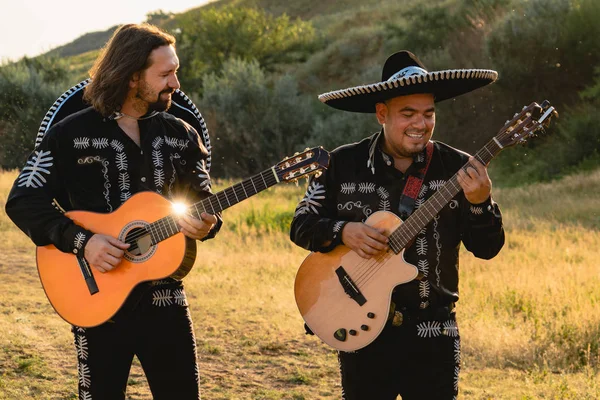 Musiciens mexicains mariachi — Photo