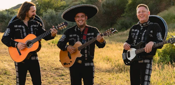 Мексиканські музикантів mariachi — стокове фото