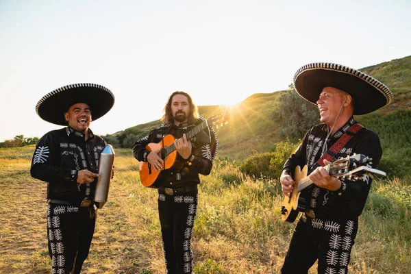 Mexických hudebníků mariachi — Stock fotografie