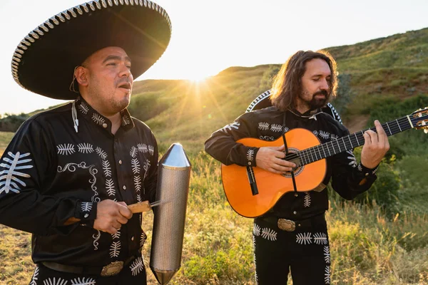 Músicos mexicanos mariachi — Fotografia de Stock