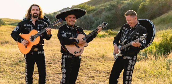 Mariachi Μεξικού μουσικοί — Φωτογραφία Αρχείου