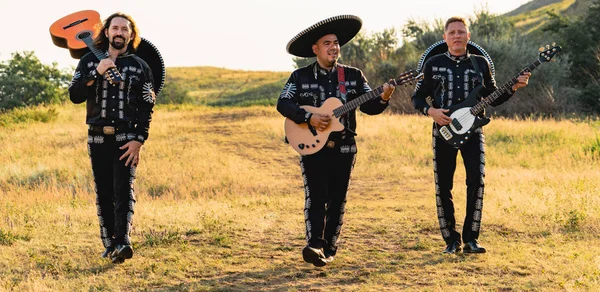 Mariachi Mexicaanse muzikanten — Stockfoto