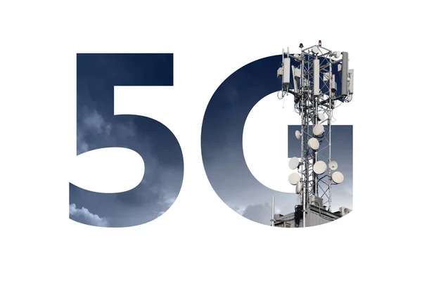 5g мережу символ — стокове фото