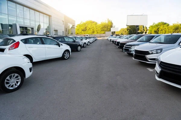 Autos Seguidos Venta Coches Usados — Foto de Stock