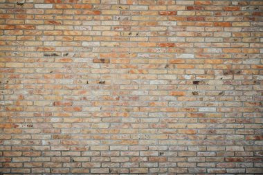 Kahverengi tuğla duvar arka plan ve doku vintage tarzı