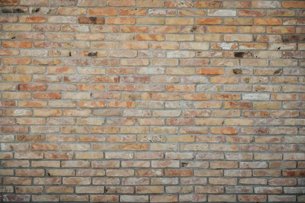Fondo de pared de ladrillo marrón y textura estilo vintage — Foto de Stock
