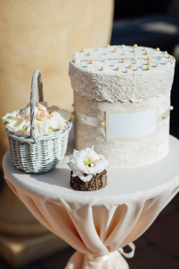 arka plan beyaz çiçek ile iki alyans