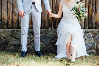 Sevgili Şehir Parkı üzerinde tutun el ile çalışan