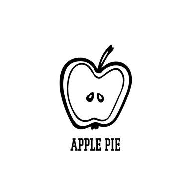 elle çizilmiş elma