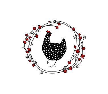 Download Speckled Chicken Free Vector Eps Cdr Ai Svg Vector Illustration Graphic Art