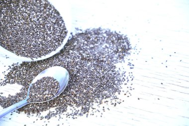 Amarant tohumlar ahşap kase Gıda Sağlık için