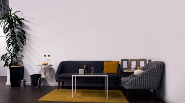 iç tasarım serisi: Modern oturma odası