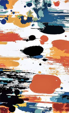 Tekstil ve duvar kağıdı desenleri. Basılabilir dijital illüstrasyon çalışması. Çiçek Yazdırma Tasarımı.