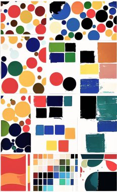 Tekstil ve duvar kağıdı desenleri. Basılabilir dijital illüstrasyon çalışması. Çiçek Yazdırma Tasarımı.