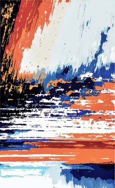 Tekstil ve duvar kağıdı desenleri. Basılabilir dijital illüstrasyon çalışması. Çiçek Yazdırma Tasarımı.