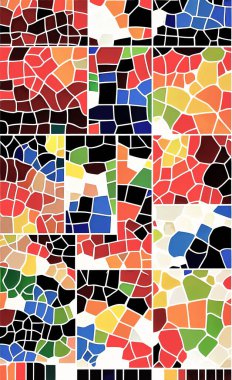 Tekstil ve duvar kağıdı desenleri. Basılabilir dijital illüstrasyon çalışması. Çiçek Yazdırma Tasarımı.