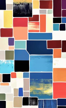 Tekstil ve duvar kağıdı desenleri. Basılabilir dijital illüstrasyon çalışması. Çiçek Yazdırma Tasarımı.