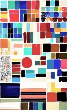 Tekstil ve duvar kağıdı desenleri. Basılabilir dijital illüstrasyon çalışması. Çiçek Yazdırma Tasarımı.