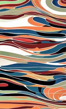 Tekstil ve duvar kağıdı desenleri. Basılabilir dijital illüstrasyon çalışması. Çiçek Yazdırma Tasarımı.