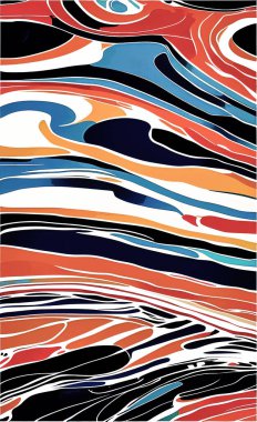 Tekstil ve duvar kağıdı desenleri. Basılabilir dijital illüstrasyon çalışması. Çiçek Yazdırma Tasarımı.