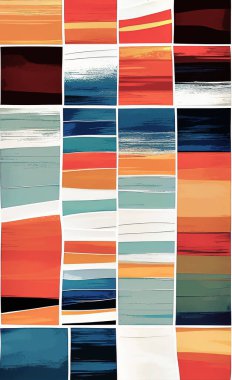 Tekstil ve duvar kağıdı desenleri. Basılabilir dijital illüstrasyon çalışması. Çiçek Yazdırma Tasarımı.