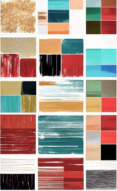 Tekstil ve duvar kağıdı desenleri. Basılabilir dijital illüstrasyon çalışması. Çiçek Yazdırma Tasarımı.