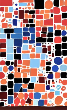 Tekstil ve duvar kağıdı desenleri. Basılabilir dijital illüstrasyon çalışması. Çiçek Yazdırma Tasarımı.