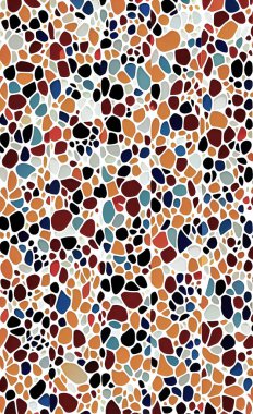 Tekstil ve duvar kağıdı desenleri. Basılabilir dijital illüstrasyon çalışması. Çiçek Yazdırma Tasarımı.