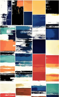 Tekstil ve duvar kağıdı desenleri. Basılabilir dijital illüstrasyon çalışması. Çiçek Yazdırma Tasarımı.