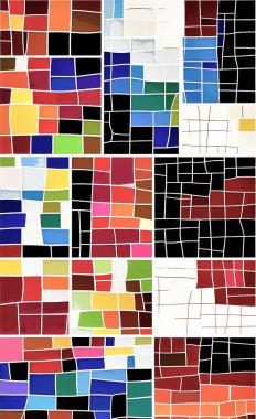 Tekstil ve duvar kağıdı desenleri. Basılabilir dijital illüstrasyon çalışması. Çiçek Yazdırma Tasarımı.