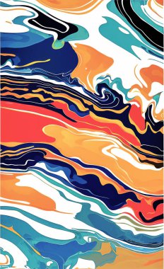 Tekstil ve duvar kağıdı desenleri. Basılabilir dijital illüstrasyon çalışması. Çiçek Yazdırma Tasarımı.