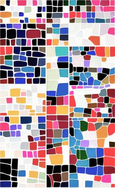 Tekstil ve duvar kağıdı desenleri. Basılabilir dijital illüstrasyon çalışması. Çiçek Yazdırma Tasarımı.