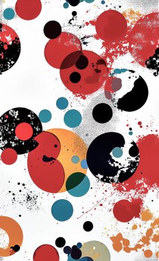 Tekstil ve duvar kağıdı desenleri. Basılabilir dijital illüstrasyon çalışması. Çiçek Yazdırma Tasarımı.