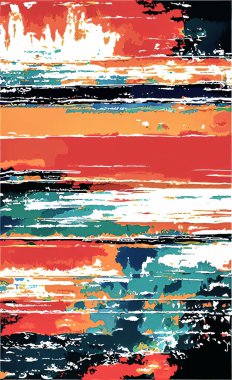 Tekstil ve duvar kağıdı desenleri. Basılabilir dijital illüstrasyon çalışması. Çiçek Yazdırma Tasarımı.