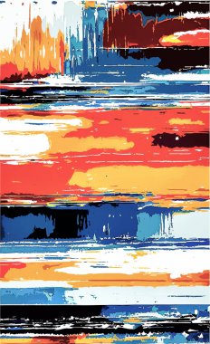 Tekstil ve duvar kağıdı desenleri. Basılabilir dijital illüstrasyon çalışması. Çiçek Yazdırma Tasarımı.