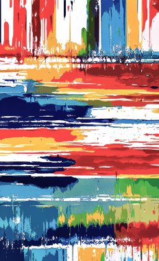 Tekstil ve duvar kağıdı desenleri. Basılabilir dijital illüstrasyon çalışması. Çiçek Yazdırma Tasarımı.