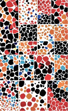 Tekstil ve duvar kağıdı desenleri. Basılabilir dijital illüstrasyon çalışması. Çiçek Yazdırma Tasarımı.