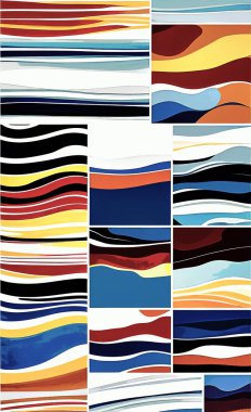 Tekstil ve duvar kağıdı desenleri. Basılabilir dijital illüstrasyon çalışması. Çiçek Yazdırma Tasarımı.