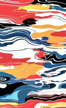 Tekstil ve duvar kağıdı desenleri. Basılabilir dijital illüstrasyon çalışması. Çiçek Yazdırma Tasarımı.