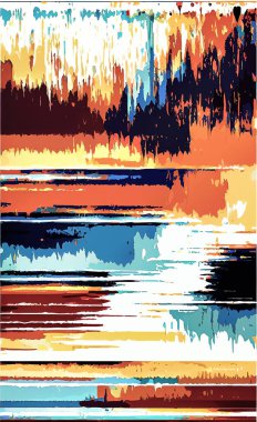 Tekstil ve duvar kağıdı desenleri. Basılabilir dijital illüstrasyon çalışması. Çiçek Yazdırma Tasarımı.