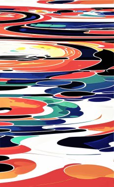 Tekstil ve duvar kağıdı desenleri. Basılabilir dijital illüstrasyon çalışması. Çiçek Yazdırma Tasarımı.