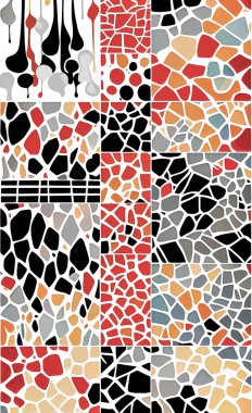 Tekstil ve duvar kağıdı desenleri. Basılabilir dijital illüstrasyon çalışması. Çiçek Yazdırma Tasarımı.