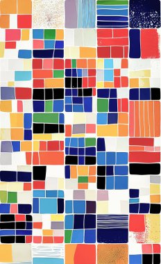 Tekstil ve duvar kağıdı desenleri. Basılabilir dijital illüstrasyon çalışması. Çiçek Yazdırma Tasarımı.