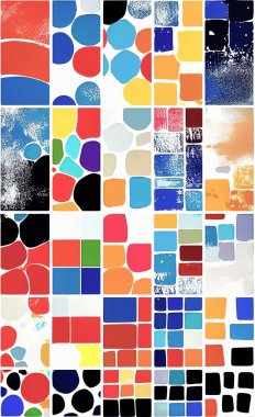 Tekstil ve duvar kağıdı desenleri. Basılabilir dijital illüstrasyon çalışması. Çiçek Yazdırma Tasarımı.