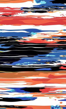 Tekstil ve duvar kağıdı desenleri. Basılabilir dijital illüstrasyon çalışması. Çiçek Yazdırma Tasarımı.