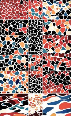 Tekstil ve duvar kağıdı desenleri. Basılabilir dijital illüstrasyon çalışması. Çiçek Yazdırma Tasarımı.