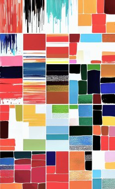 Tekstil ve duvar kağıdı desenleri. Basılabilir dijital illüstrasyon çalışması. Çiçek Yazdırma Tasarımı.