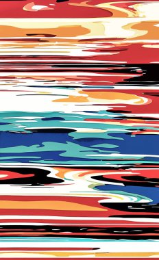 Tekstil ve duvar kağıdı desenleri. Basılabilir dijital illüstrasyon çalışması. Çiçek Yazdırma Tasarımı.