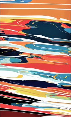 Tekstil ve duvar kağıdı desenleri. Basılabilir dijital illüstrasyon çalışması. Çiçek Yazdırma Tasarımı.